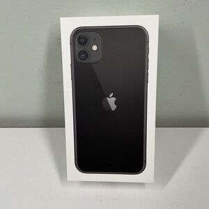 iPhone 11 64GB Apple Black EMPTY  BOX ONLY!!